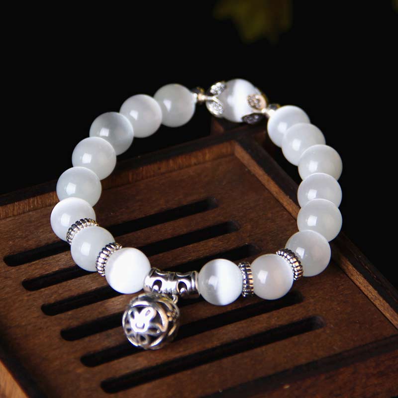 Buddha Stones Tibetan Cat Eye Lucky Bracelet Bracelet BS 2