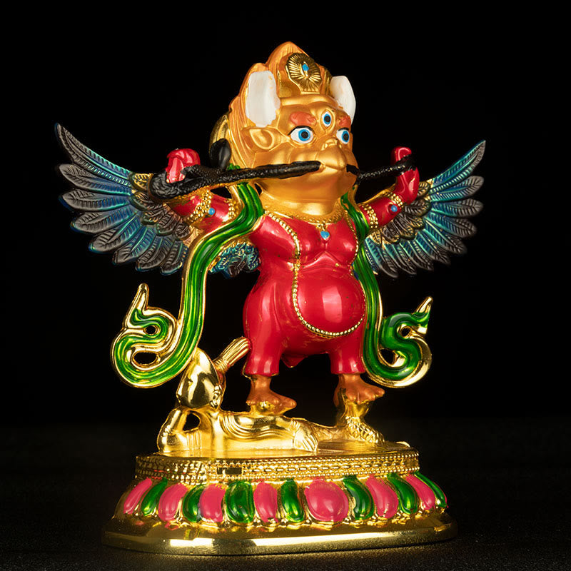 Buddha Stones Tibet Garuda Bird Alloy Keep Evil Spirits Away Home Decoration Decorations BS 1