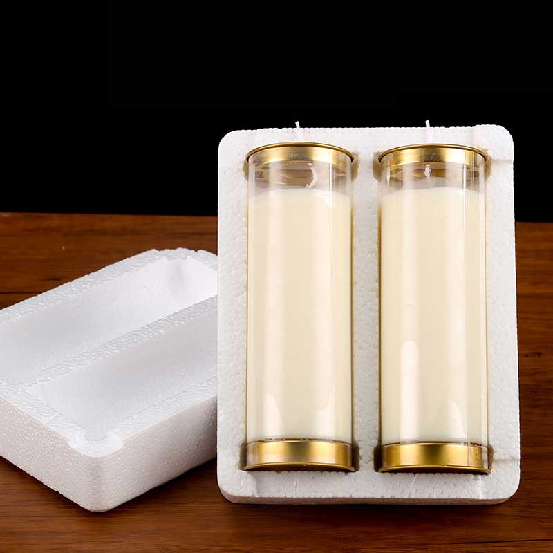Buddha Stones Meditation Prayer Altar Candle Buddhist Temple Rituals Use Items Prayer Altar Candles BS 6