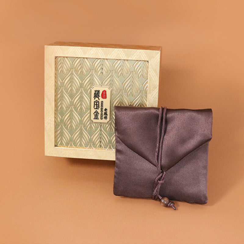 Buddha Stones Retro Jewelry Storage Feather Pattern Box Gift Box Decorations BS 9