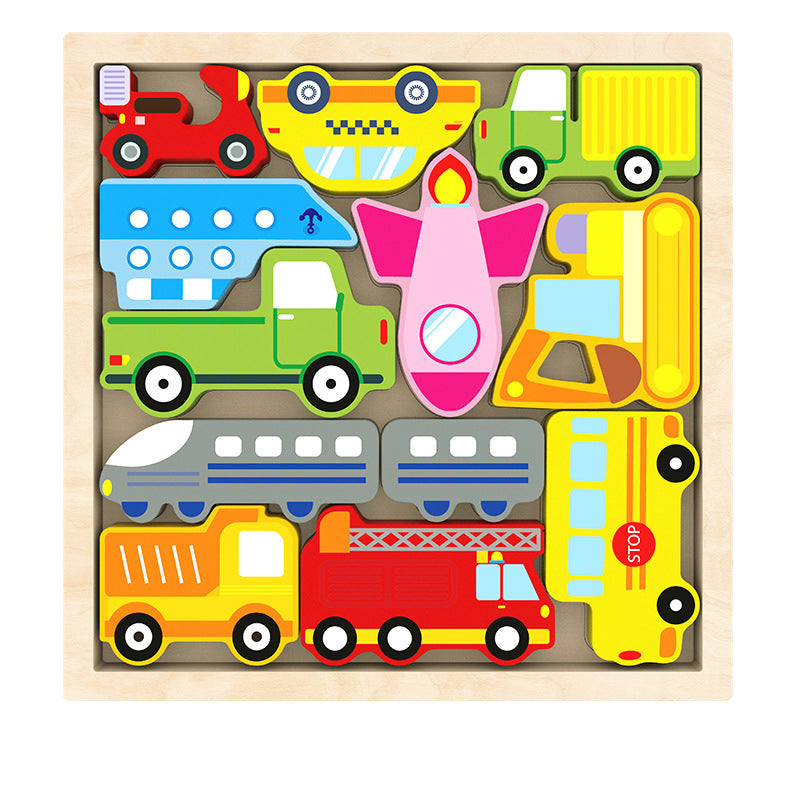 Fidtoy Montessori Shape Puzzle