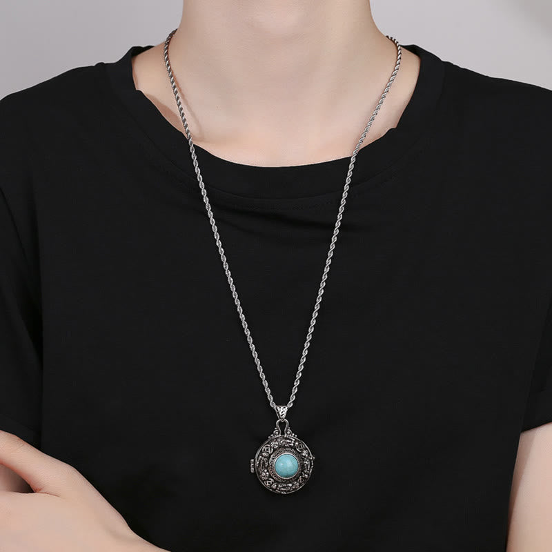 Buddha Stones Tibetan Pi Xiu Luck Copper Necklace Necklaces & Pendants BS 3