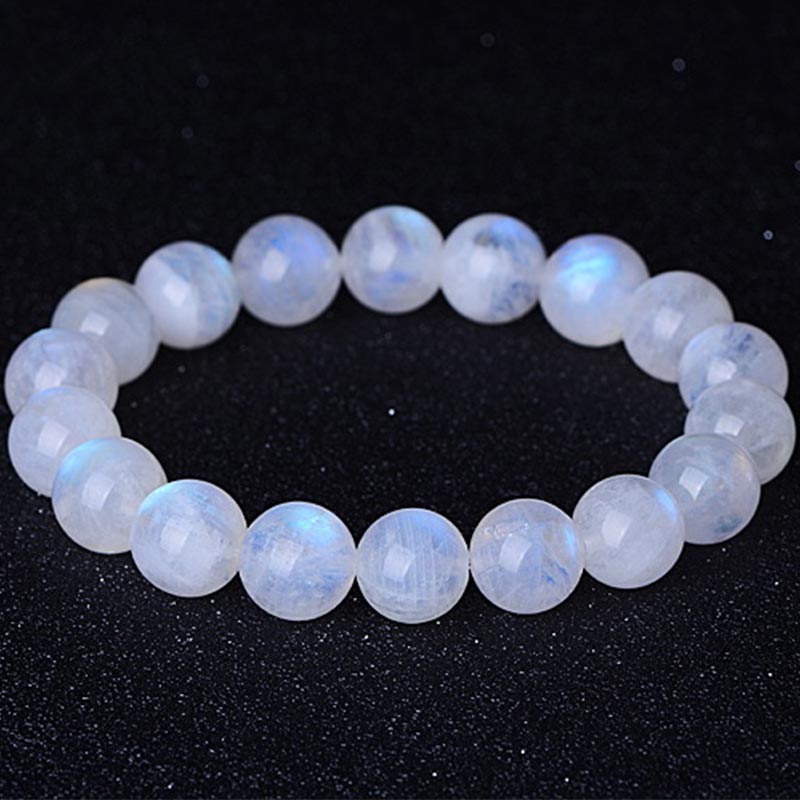Buddha Stones Natural Moonstone Prosperity Bracelet Bracelet BS 4