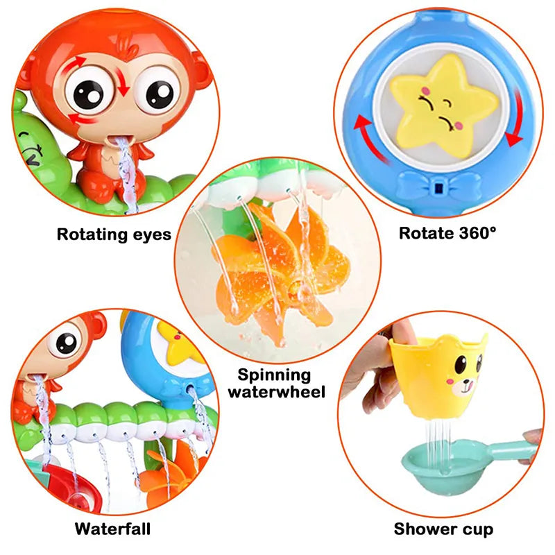 Bath Buddies™ - Juguetes de baño mágicos - Diversión animal en la bañera