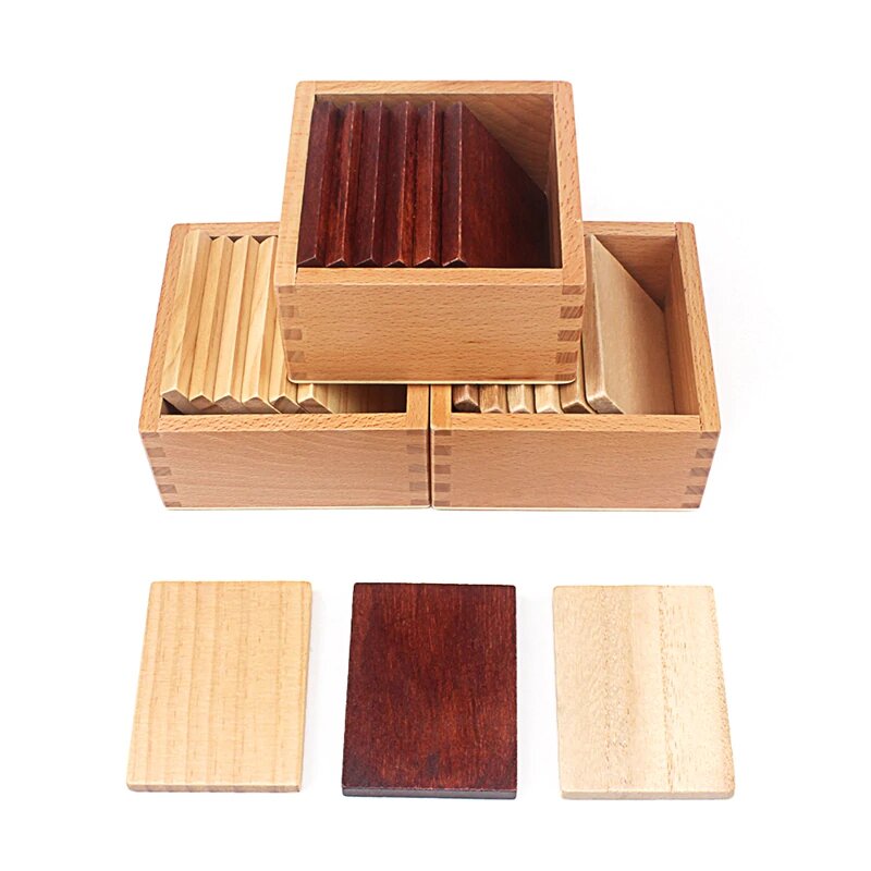 Fidtoy Baric Tablets Juguete Sensorial de Madera Montessori