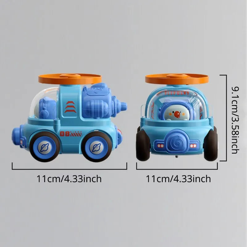 Cartoon Car™ - Rotorpret voor Avontuurlijke Geesten - Speelgoedauto