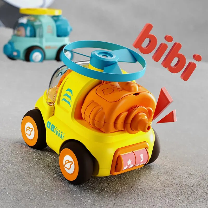 Cartoon Car™ - Rotorpret voor Avontuurlijke Geesten - Speelgoedauto