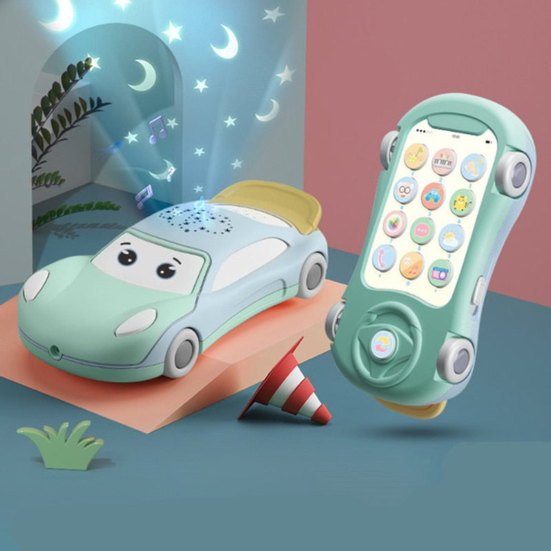 Montessori Musical Mobile Phone Toys