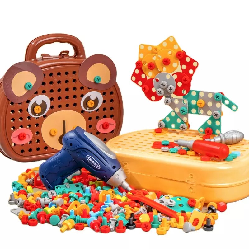 Taladro atornillador de juguete Montessori