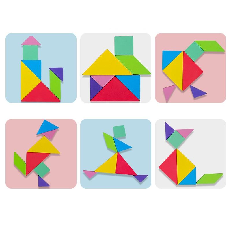 Tangram magnético infantil