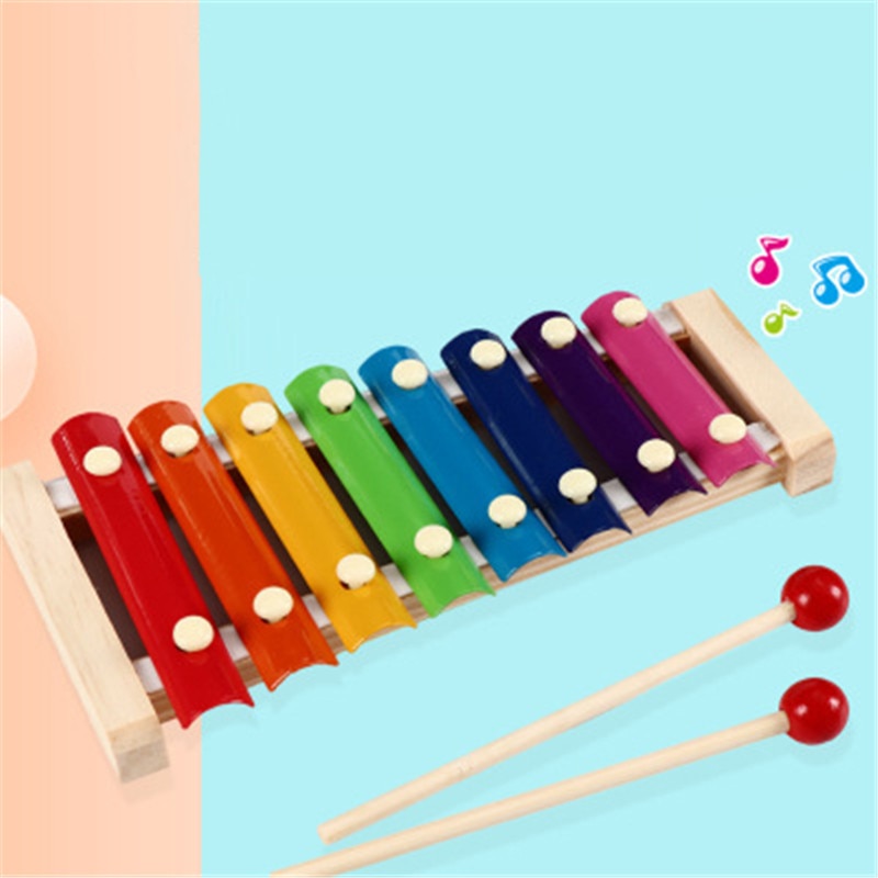 Juguetes Montessori sensoriales de madera (hasta 3 años)