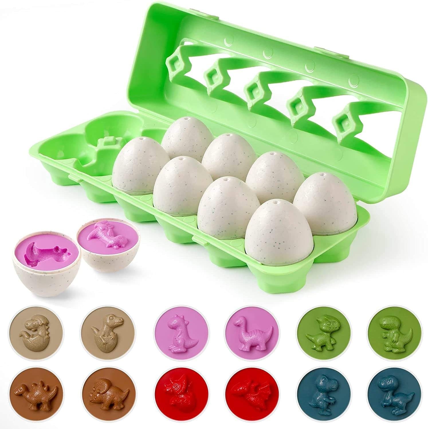 Huevos Montessori de juguete