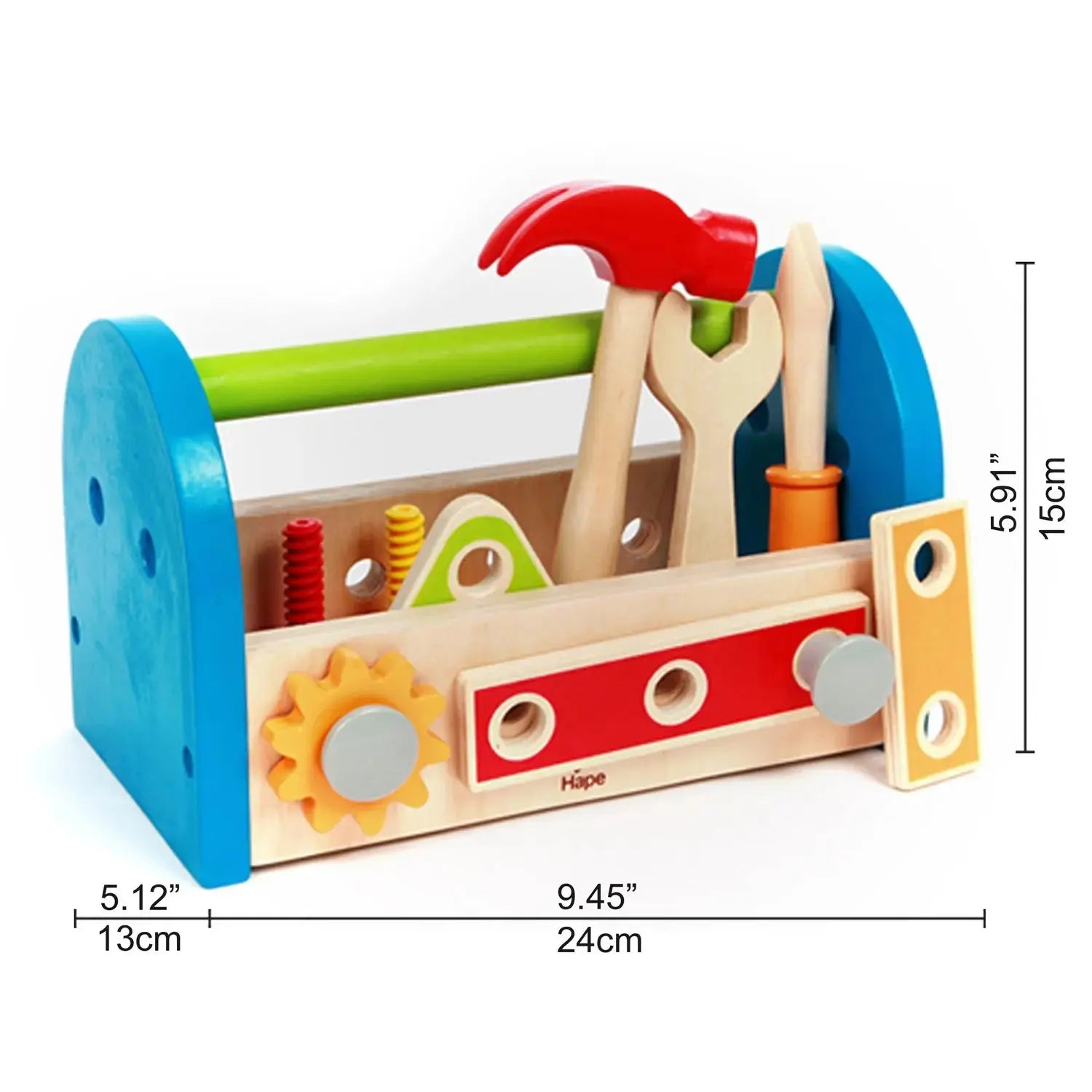 Fidtoy Boîte à Outils en Bois pour Enfants Kit de Construction pour Jeu d'Imitation