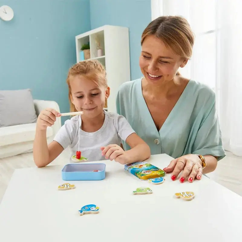 Fidtoy Juego de Pesca Magnético para Niños Aprendizaje de Números