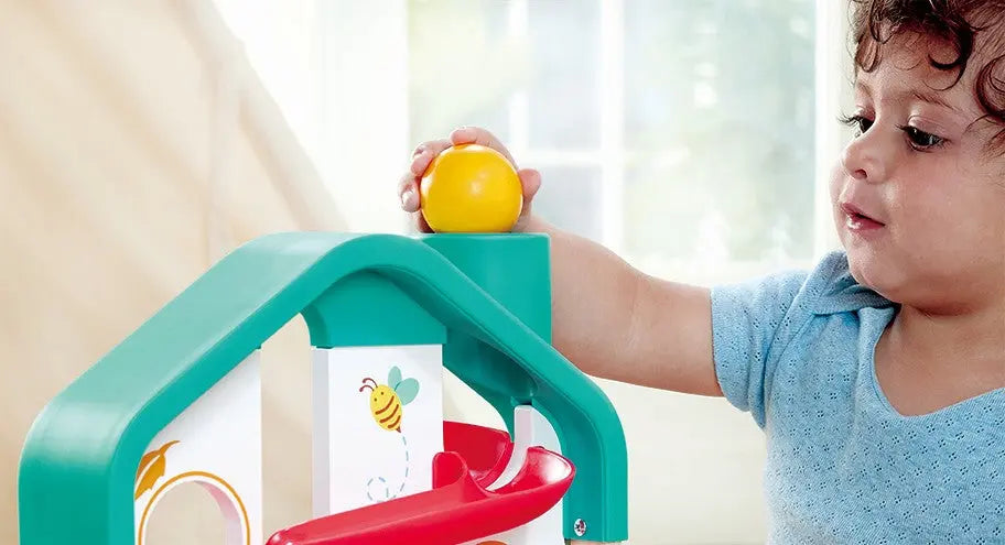 Fidtoy Circuit de billes musical Xylophone pour tout-petits Jouet d'apprentissage