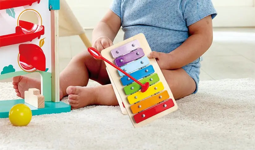 Fidtoy Pista Musical de Bolas con Xilófono para Niños Pequeños Juguete Educativo
