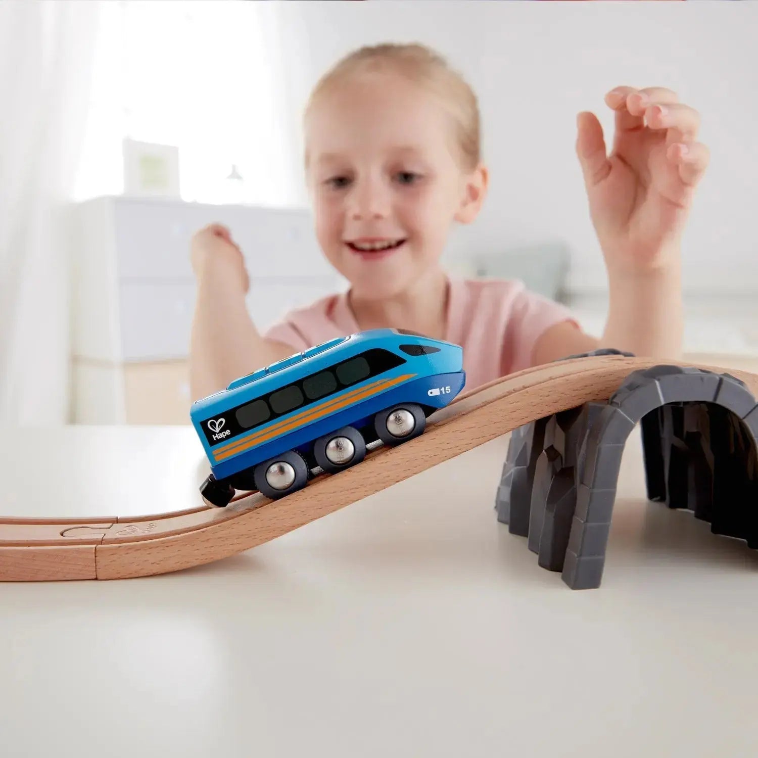 Fidtoy Remote Control Train Engine Toy with App and Sound