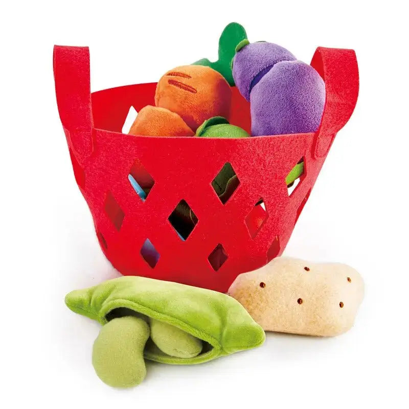 Fidtoy Jeu d'imitation de légumes en panier pour tout-petits 18 mois et plus