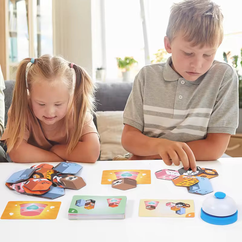 Fidtoy 3D Mirror Zoo Game for Animal Logic Learning