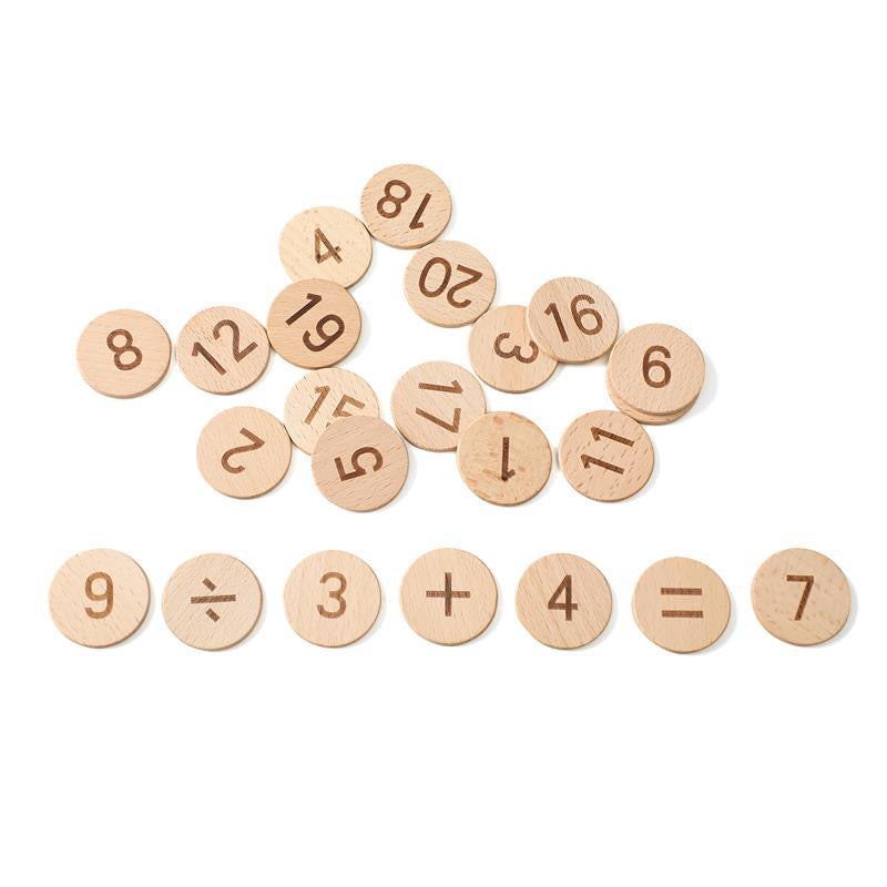 Jeu de mathématiques Montessori - Jeu éducatif de mathématiques