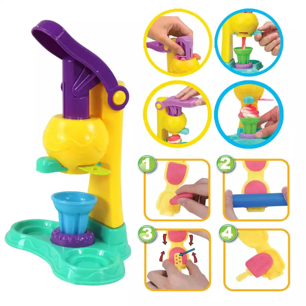 Machine créative de pâte à modeler « crème glacée »