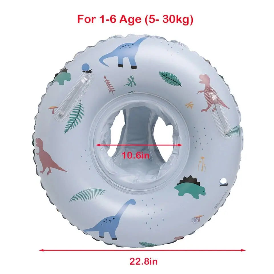 Flotador Hinchable Pastel Fidtoy – Flotador de Natación Montessori para Niños Pequeños de 5 a 9 Años