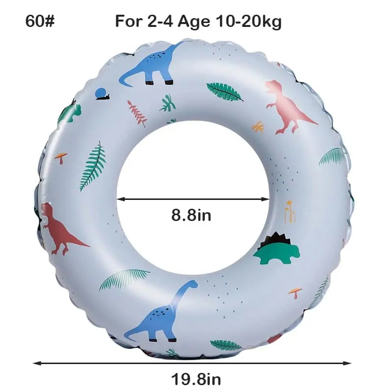 Flotador Hinchable Pastel Fidtoy – Flotador de Natación Montessori para Niños Pequeños de 5 a 9 Años
