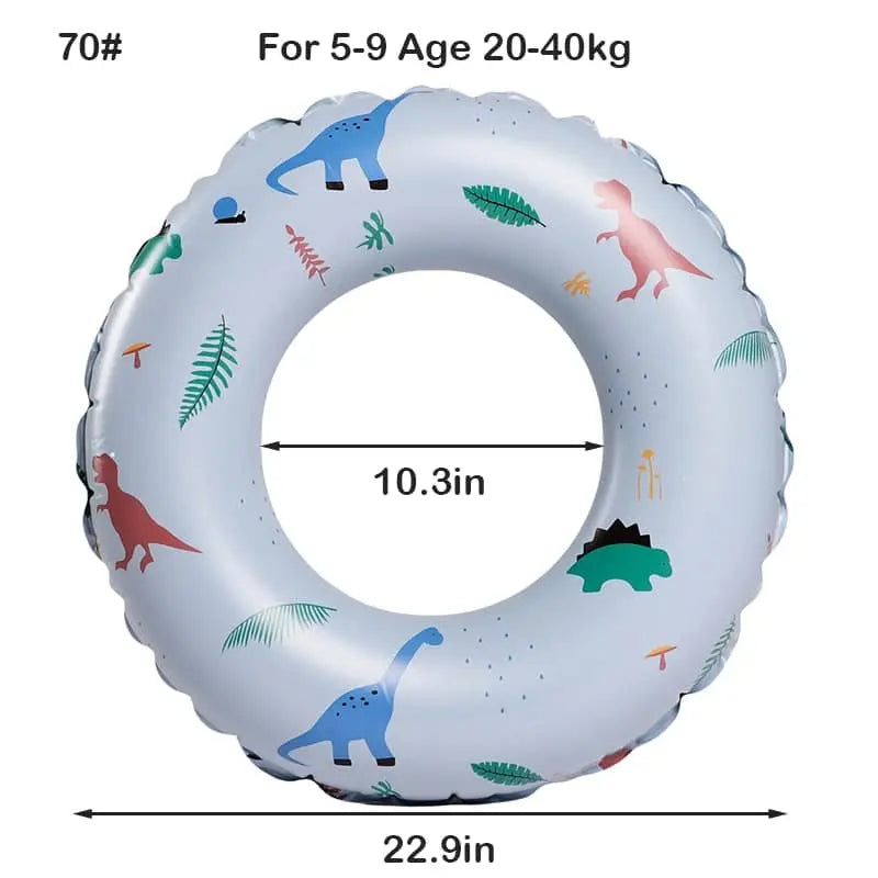 Flotador Hinchable Pastel Fidtoy – Flotador de Natación Montessori para Niños Pequeños de 5 a 9 Años