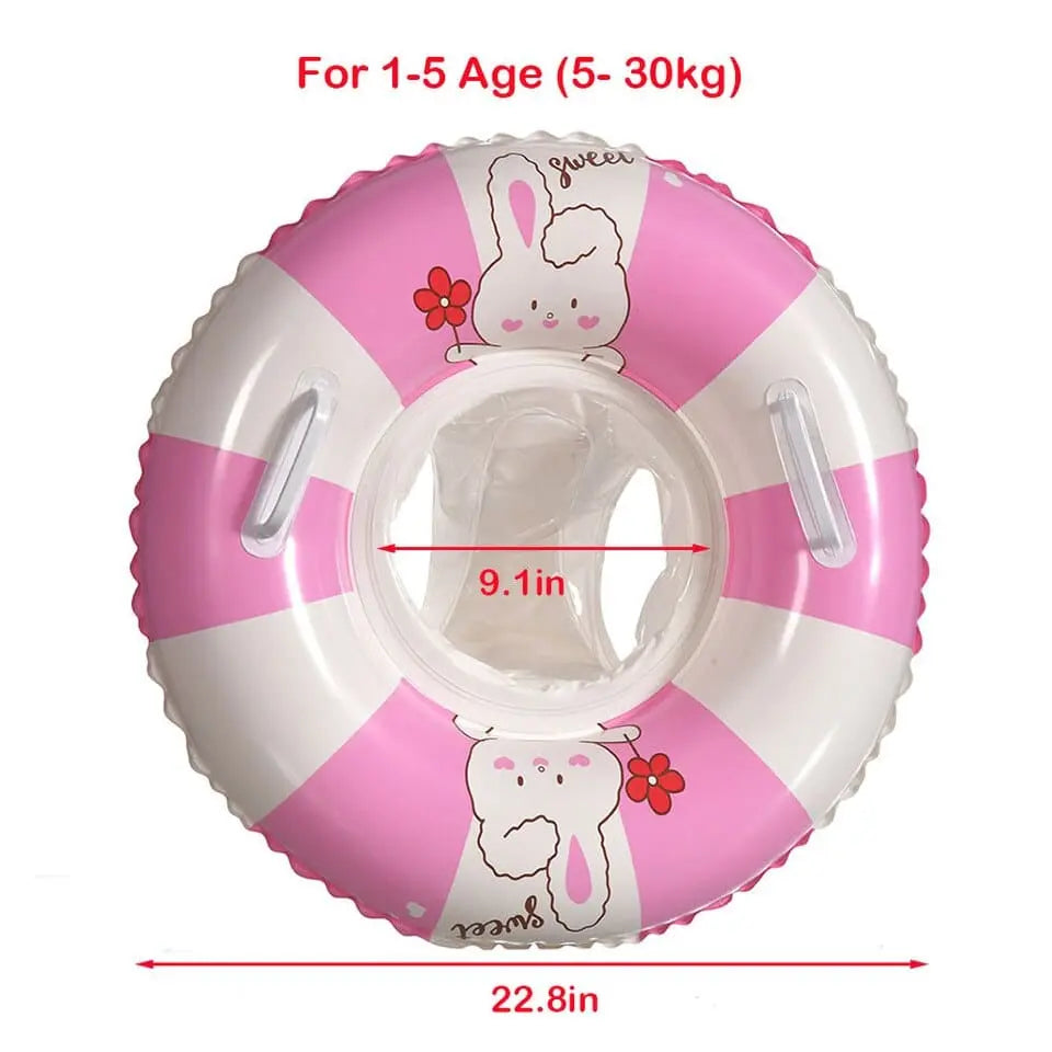 Flotador Hinchable Pastel Fidtoy – Flotador de Natación Montessori para Niños Pequeños de 5 a 9 Años