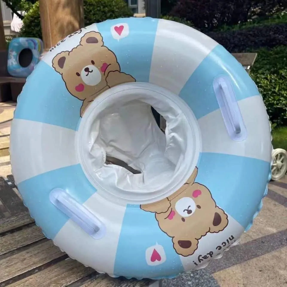 Flotador Hinchable Pastel Fidtoy – Flotador de Natación Montessori para Niños Pequeños de 5 a 9 Años