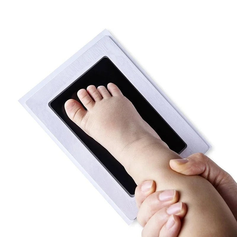 Fidtoy Baby Handprint and Footprint Kit – No Ink Newborn Keepsake Hand and Foot Print Memory Set