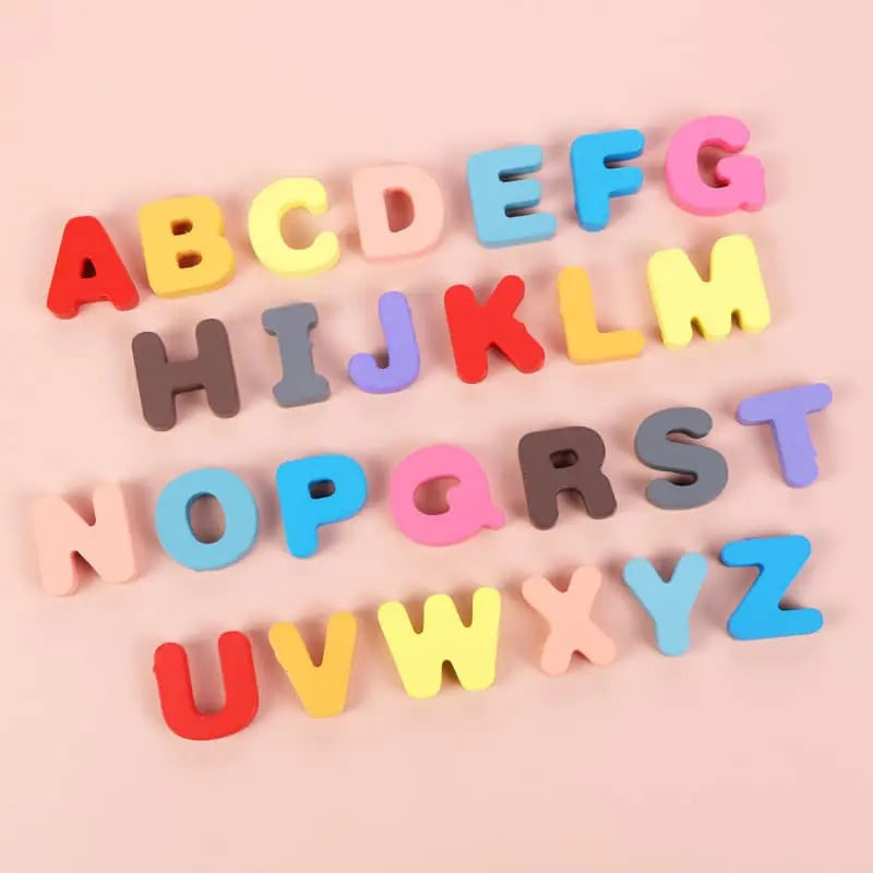 Kit Educativo de Lenguaje y Números Montessori Fidtoy – Juguete de Aprendizaje de Madera para Niños Pequeños