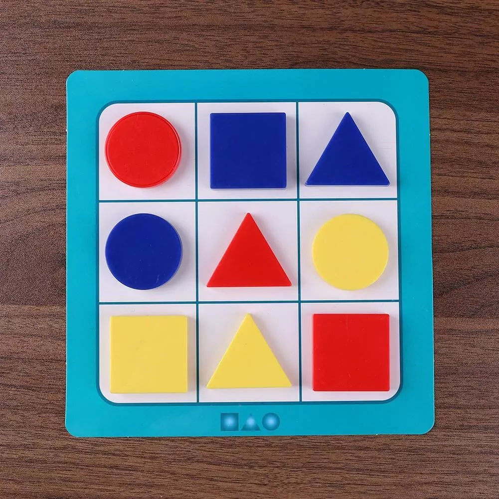 Fidtoy Meta-Forms Smart Puzzle 80 Level Geometric Logic Game for Kids Adults and Family Brain Play