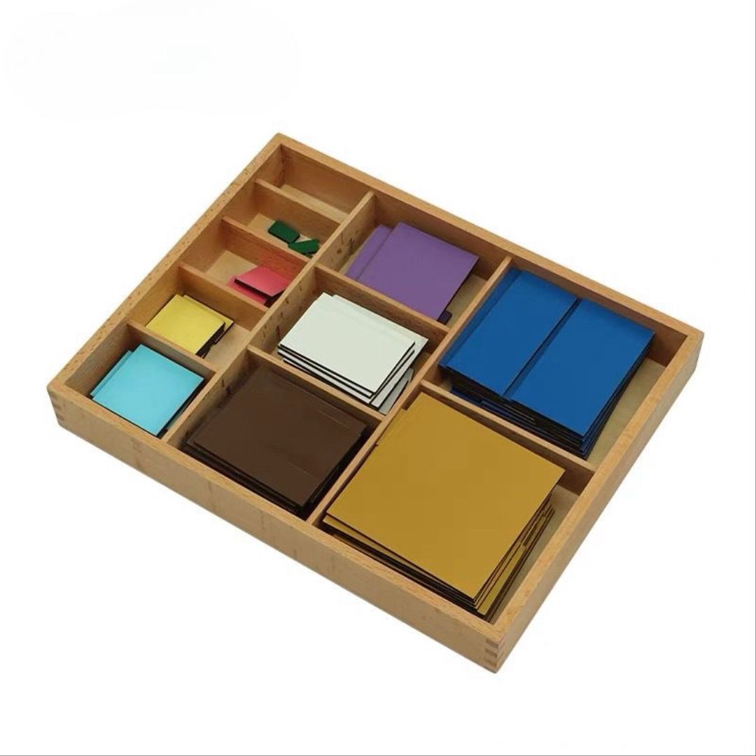 Material Sensorial Montessori Cuadrado de Pitágoras (Cuadrado Decanomial)