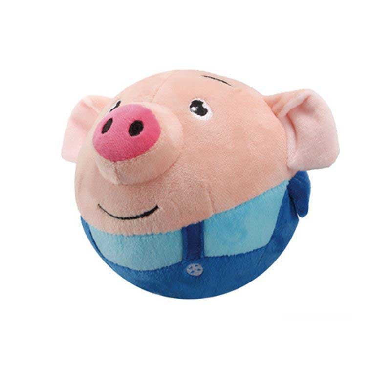 Juguete de peluche interactivo Fidtoy para bebés y mascotas | Juguete interactivo de sonido con rebote para jugar en casa