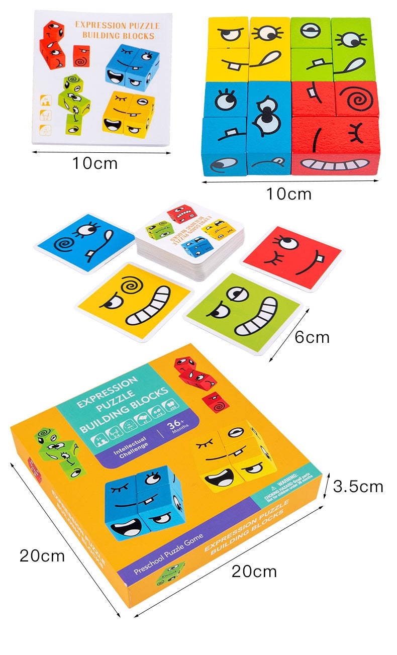 Juego de expresión de emociones faciales ¿Cómo te sientes?