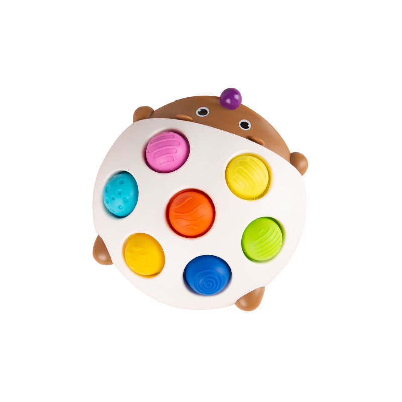 Silicone Flipping Sensory Toy Pop Push Popper Fidget Toy (hedgehog)