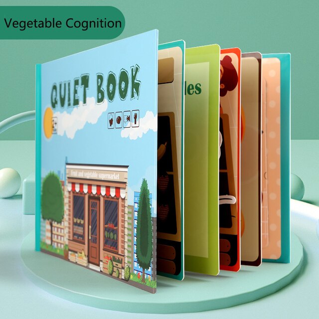 Montessori Busy Toddlers Activity Book