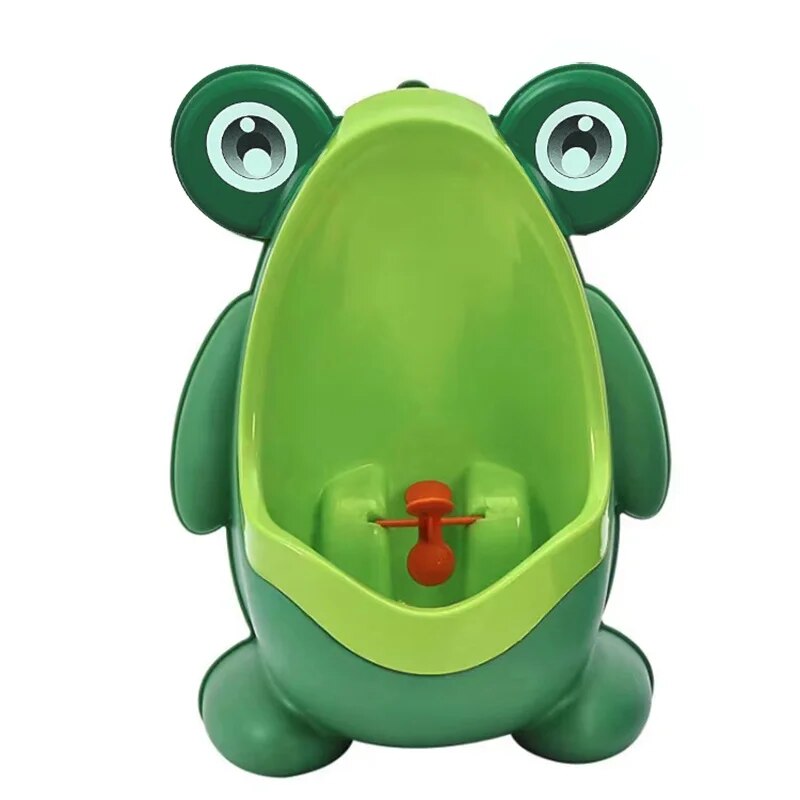 Orinal de rana para niños pequeños Fidtoy – Divertido orinal de entrenamiento montado en la pared para niños de 2 a 5 años