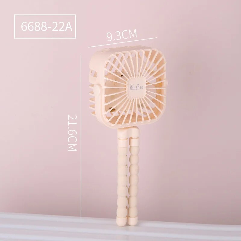 Fidtoy Ventilador Portátil para Cochecito con Clip, Ventilador de Enfriamiento para Bebé, Recargable por USB