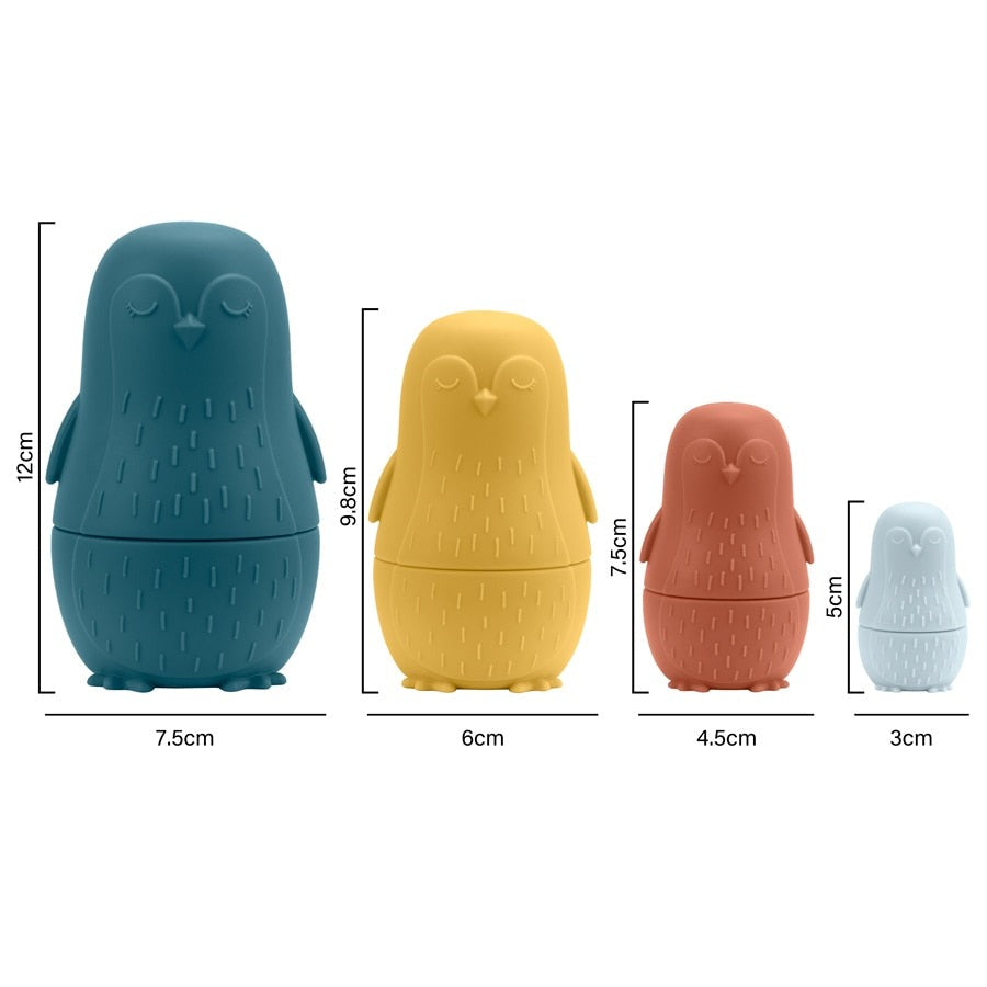 Silicone Nesting Birds