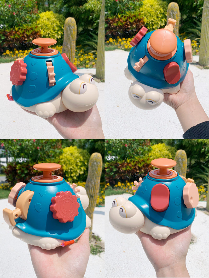 Juguete de tortuga de actividades Montessori para bebés