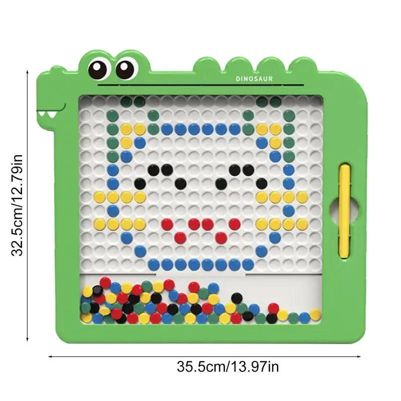 Fidtoy Magnetic Drawing Board Montessori Learning Toy for Kids