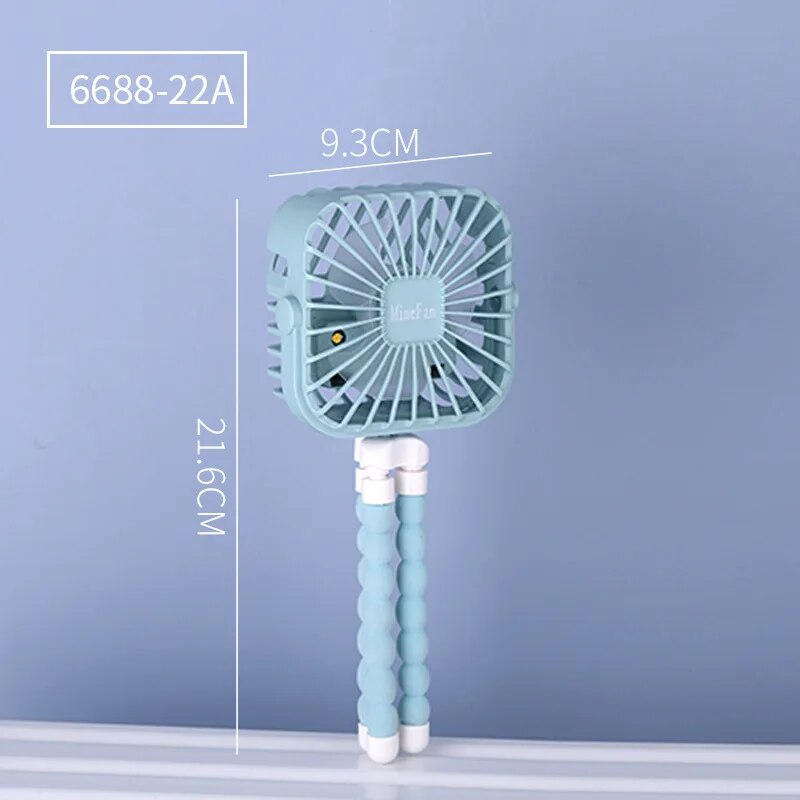 Fidtoy Ventilador Portátil para Cochecito con Clip, Ventilador de Enfriamiento para Bebé, Recargable por USB