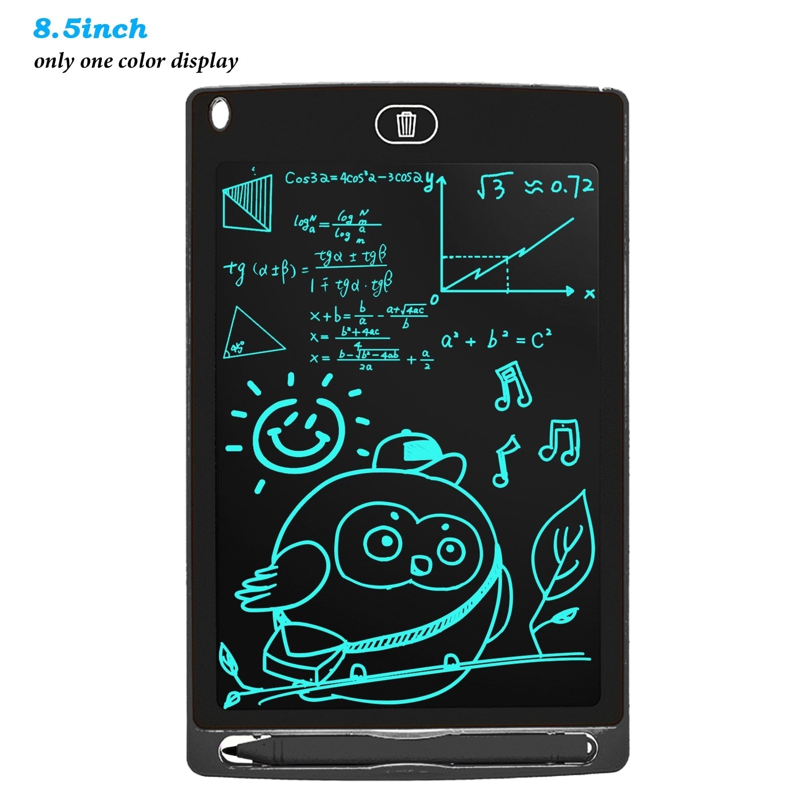Tableta de dibujo LCD para juguetes infantiles
