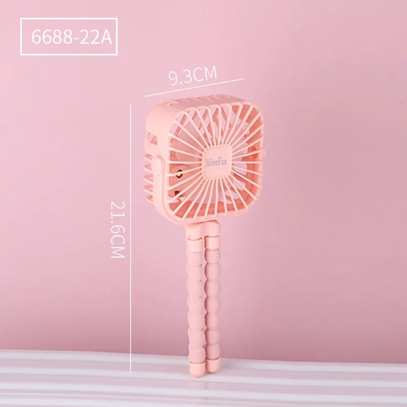 Fidtoy Ventilador Portátil para Cochecito con Clip, Ventilador de Enfriamiento para Bebé, Recargable por USB