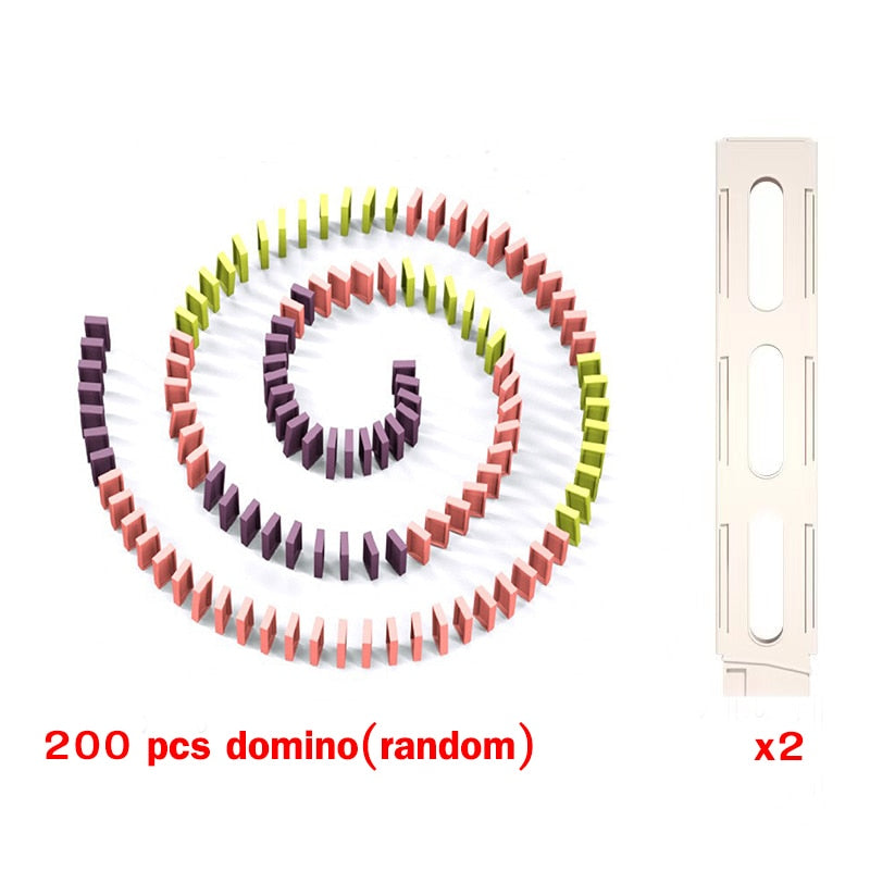 Montessori Domino Train Set Toy