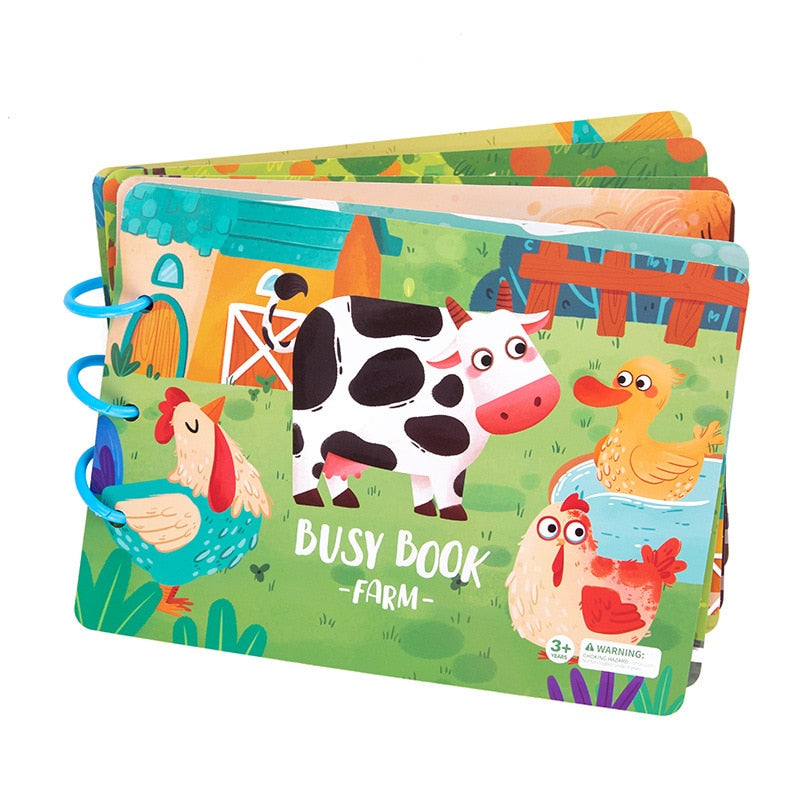 Montessori Busy Toddlers Activity Book