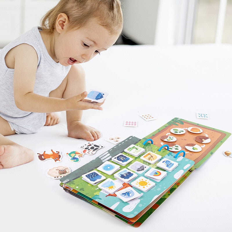 Montessori Busy Toddlers Activity Book