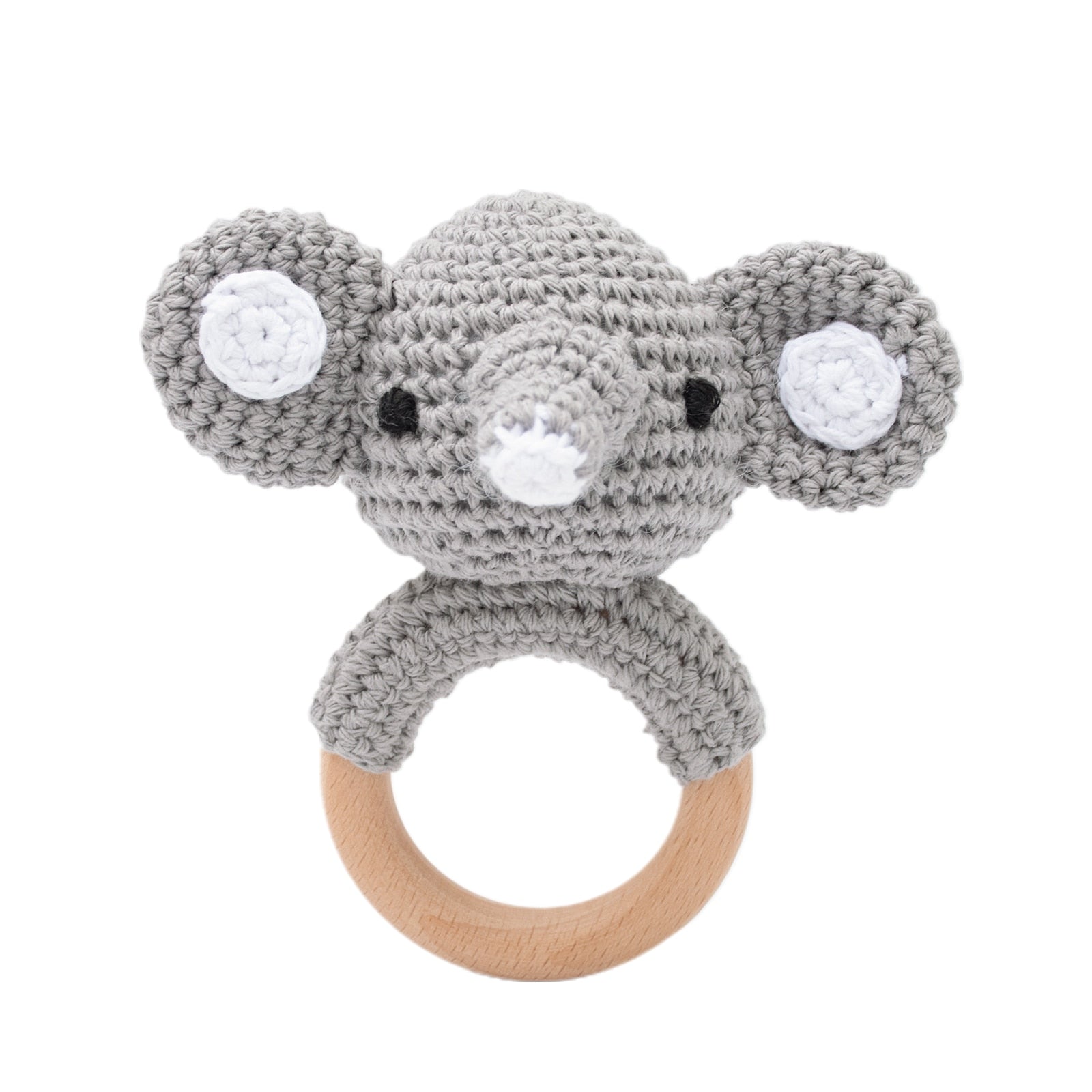 Fidtoy SnuggleBud Rattle & Teether Baby Sensory Toy